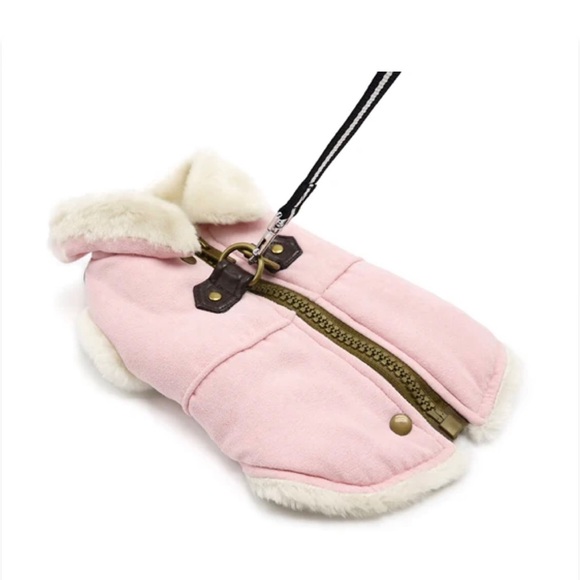 DOGOPET FURRY RUNNER COAT PINK SIZE S - Picture 2 of 11